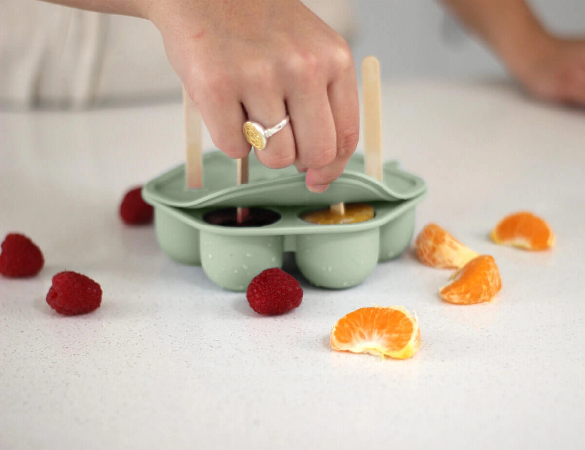 Silicone Baby Food Freezer Tray & Icy Pole Moulds