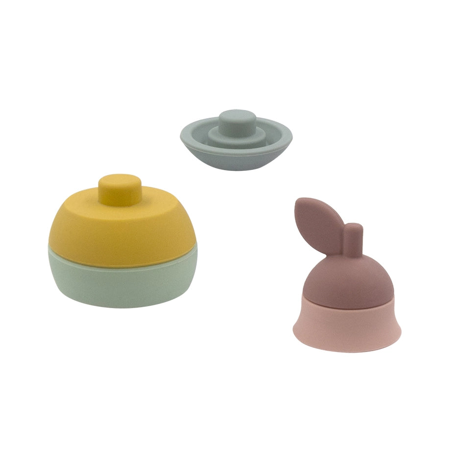 Silicone Pear Stacking Puzzle