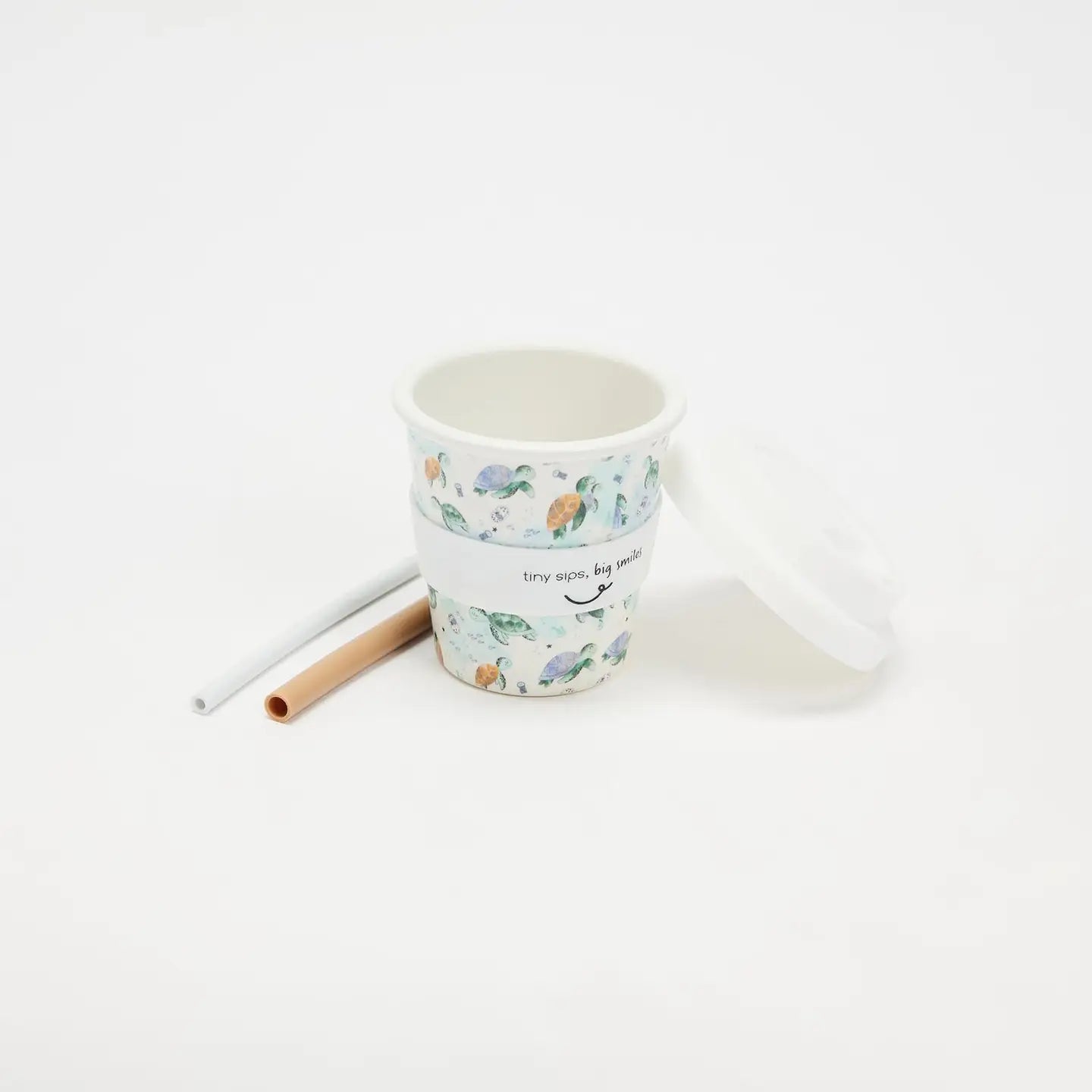 Itti Bamboo Baby Cino Cup + 2 Straws