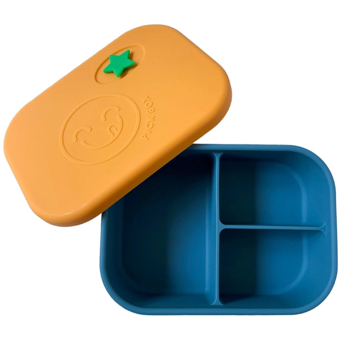 Pick Box Classic - 3 Compartment Silicone Lunch Box