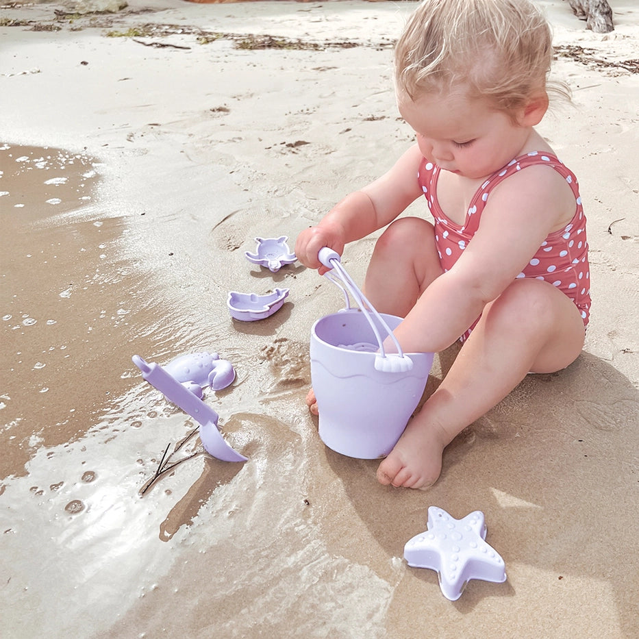 Silicone 8pc Bucket & Spade Set