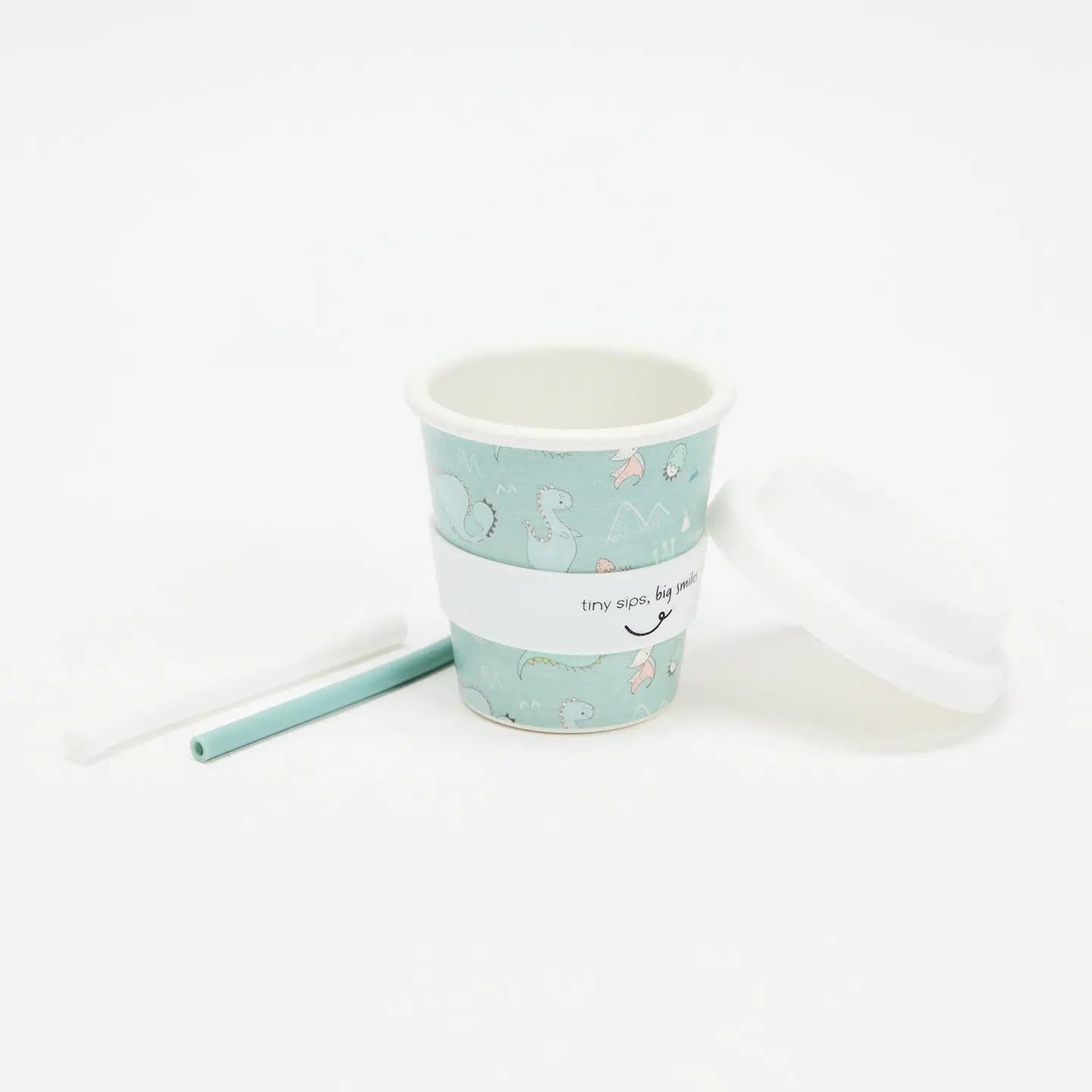 Itti Bamboo Baby Cino Cup + 2 Straws